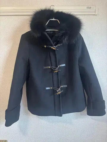 STRAWBERRY-FIELDS 숏 기장 더플 코트