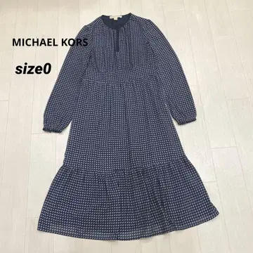 MICHAEL KORS 마이클코어스 페이즐리 롱 원피스 0