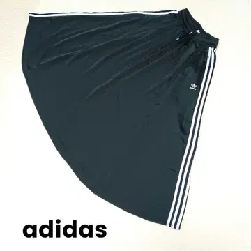 adidas 플레어 스커트 블랙 XS
