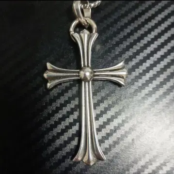 실버 925 라지 크로스 목걸이
