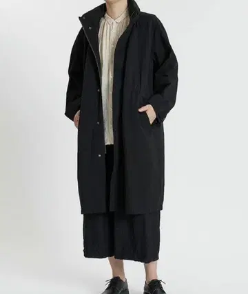 파드칼레 코튼 린넨 라이트 트윌 라이너 포함 코트