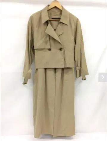 KBF+ 3way 트렌치코트 베이지 트렌치코트 셋업