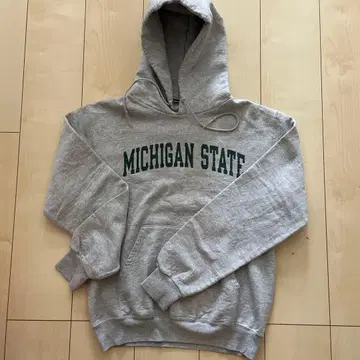 Champion 미시간 주립대학교 후드티 그레이 M 즉시 구매 가능!