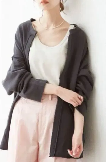 SLOBE IENA 쭈리 노카라 가디건