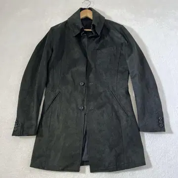 토네이도 마트 마이크로 스웨이드 [ M ] 자켓 블랙 코트