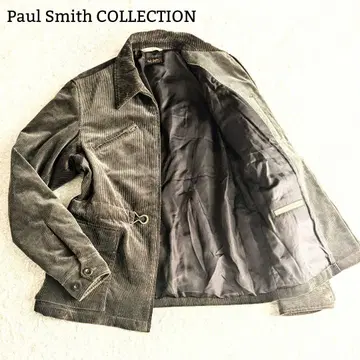 양품 폴스미스 컬렉션 코듀로이 블루종 충전솜 3L 상당 카키