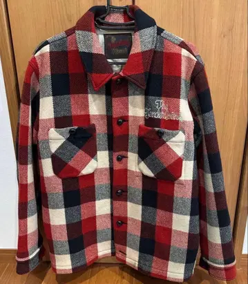 [새상품급] 텐더 로인 tenderloin 버팔로 자켓 L 체크