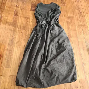 블랙 롱 원피스