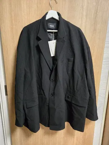 WE11DONE 블랙 테일러드 자켓