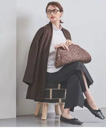 유나이티드 애로우즈 숄카라 코트