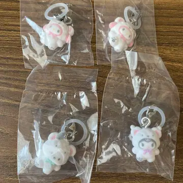 산리오 캐릭터즈 메지루시 액세서리 ~포근포근 스노우~ 4개 3종