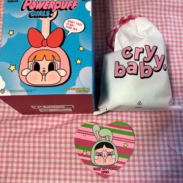 CRYBABY x 파워퍼프걸스 popmart BUNNY BUTTERCUP