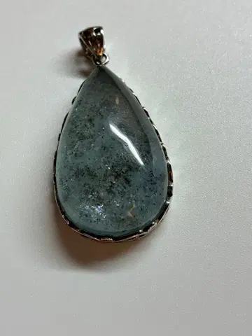 모스 아쿠아 마린 펜던트 탑