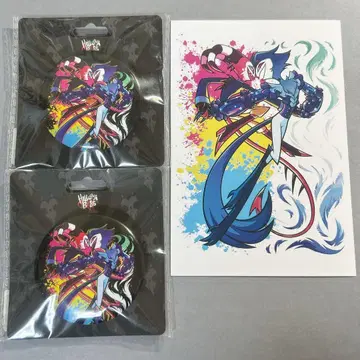 HELLUVA BOSS 캔뱃지&혜택 엽서 스트라스&블리츠