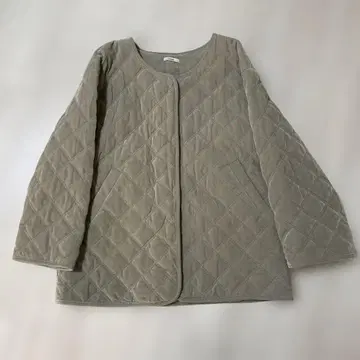 mystic 퀼팅 자켓 카키