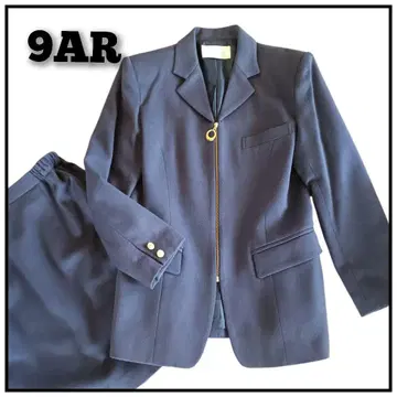 새상품급 캐주얼 수트 셋업 네이비 다크 네이비 9AR