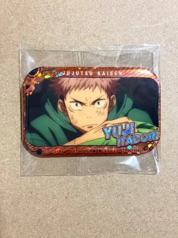 주술회전 이타도리 유우지 캔뱃지