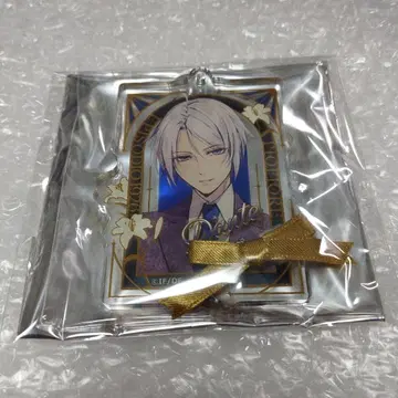 피오피오레의 만종 피오피 단테 리본 타이 아크릴 플레이트 키체인