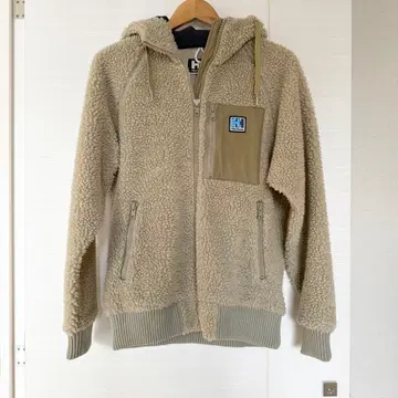 새상품급 헬리한센 보아 자켓 M 베이지