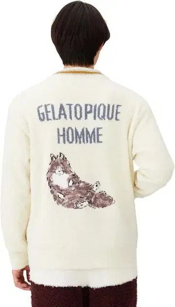 젤라또피케 베비모코 쓰리 캣 가디건