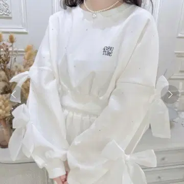 couture BY ROJITA 리본 맨투맨