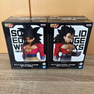 드래곤볼 GT THE 출진 초사이어인 4 손오공 & 베지터 2체 세트