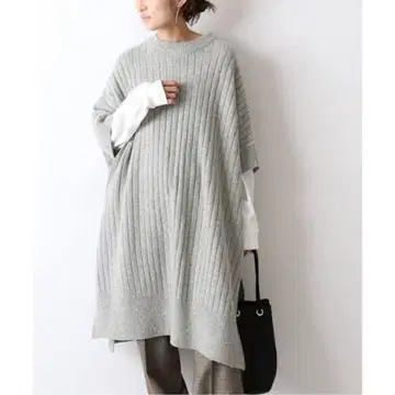 프레임워크 FRAMeWORK 울 캐시미어 판초 베스트