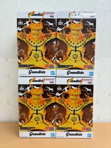 NARUTO 나루토 돌풍전 Grandista 우즈마키 나루토 4개 세트