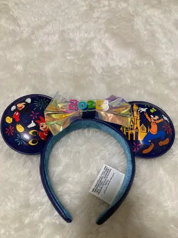 2025년 디즈니 머리띠 네이비 플로리다 한정판