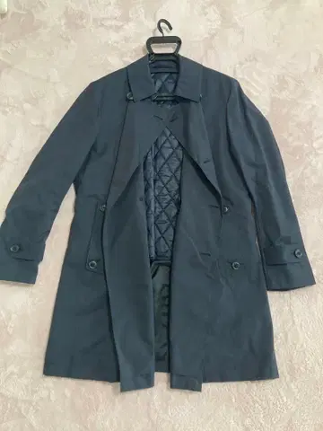 블랙 트렌치코트 L 사이즈