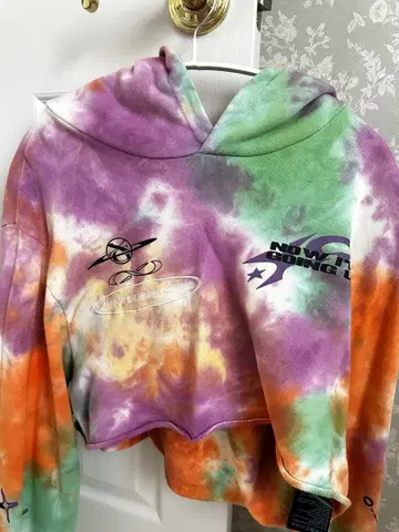 XG 타이 다이 후디 [미착용] L 사이즈