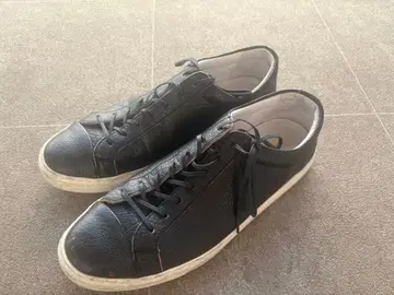 Converse 블랙 가죽 스니커즈 27.5cm