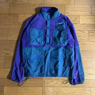 Liberators 플리스 자켓 퍼플/그레이