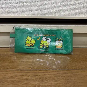 케로케로케로피 펜 케이스 그린 레어 레트로 당시 물건