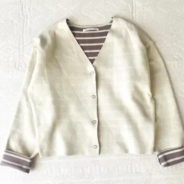 루카 LADY LUCK LUCA 가디건 보더 트레이닝복 상의