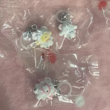 산리오 메지루시 액세서리 폭신폭신 스노우 3개 세트