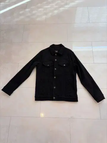 ZARA 블랙 데님 자켓