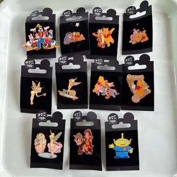 Disney 핀 배지 세트 11개