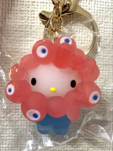 만박 미야쿠미야쿠 산리오 키리 키링 클리어 컬러 키티