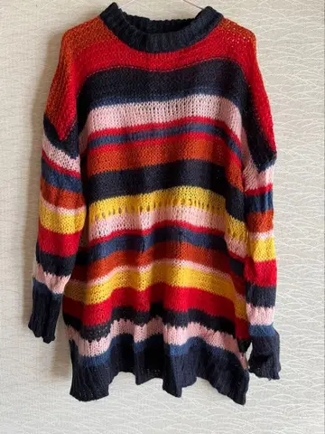 ZARA 가볍고 따뜻한 포근한 모헤어 오버사이즈 니트