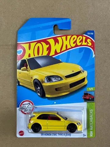 핫휠 1/64 HONDA CIVIC TYPE R EK9 시빅