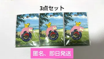 포켓몬 센터 카가와 한정 판매 핀즈 야돈 로고핀즈 3점