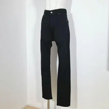 인프로브스 데님 팬츠 스키니 청바지 블랙 XS