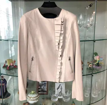 TARA JARMON 가죽 자켓 그레이지 S 사이즈