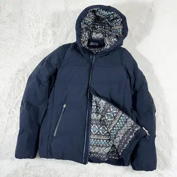 DESCENTE 미즈사와 다운 한정판 호보니치 M 숏 모델 네이비