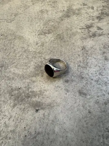 블랙 스테인리스 반지 22~24호