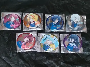 좀비랜드 사가 유메긴가 파라다이스 우주과학관 캔뱃지 7개 세트