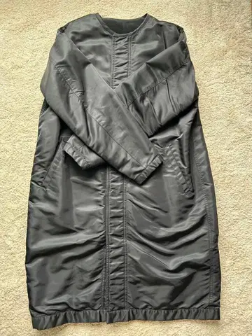 유나이티드 애로우즈 블랙 롱 코트 리버서블 사이즈 M