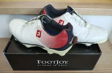 FOOTJOY DNA 골프화 화이트/레드