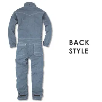 GRACE ENGINEER'S 스트라이프 오버롤 L 사이즈 방한 충전솜